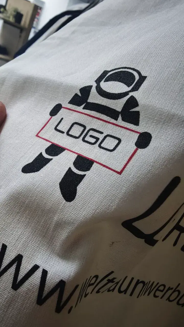 Stofftasche mit Logo Siebdruck, individueller Werbeartikel Wien