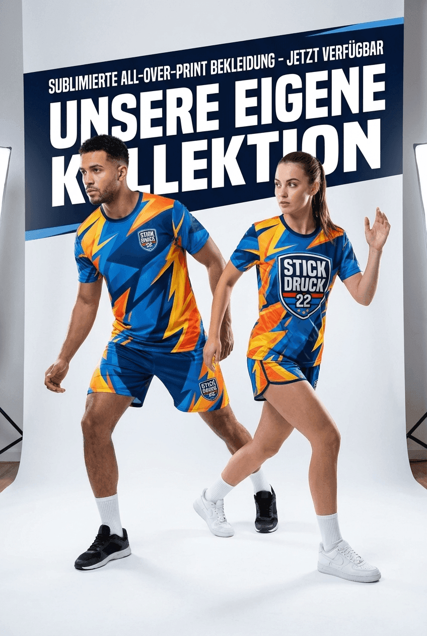 All Over Print Kollektion verschiedene Textilien
